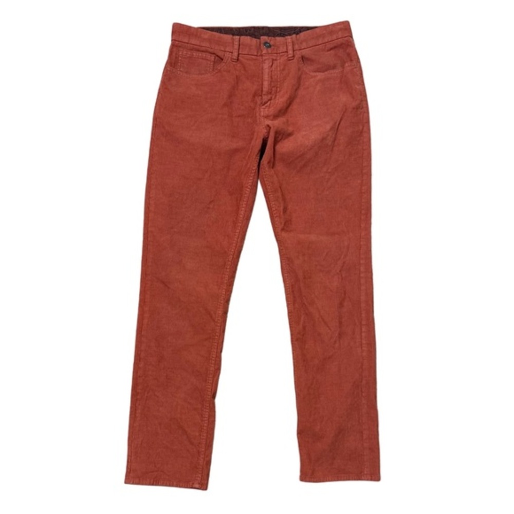 Brooks Brothers Rusty Red Fleece Corduroy 5 Pocket Jeans Men’s‎ Sz 30W 30L